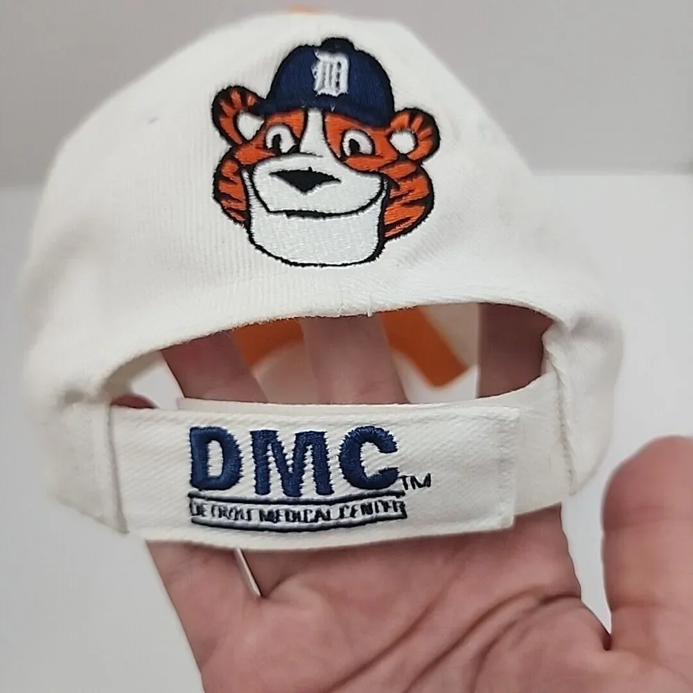 Tigers Kids Hat Detroit Medical Center Adjustable Orange‎ White